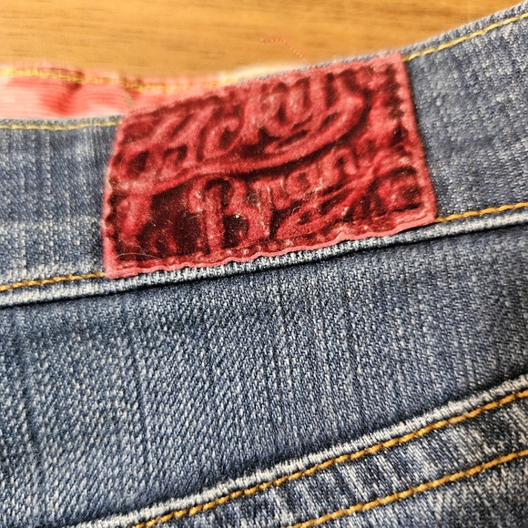 Lucky Brand Sweet N Low Boot Cut Jeans Low Rise Dark Wash Size 6 - Picture 13 of 13